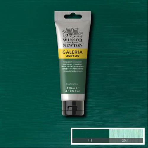 Winsor & Newton Galeria Akrilik Boya Permanent Green Deep 120 Ml Winsor & Newton Galeria Akrilik Boya Permanent Green Deep 120 Ml